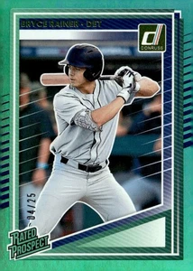 2025 Donruss Teal #189 Bryce Rainer /25 - NM-MT - Bild 1 von 2