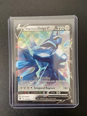 Origin Forme Dialga V 113/189 Swsh10: Astral Radiance Holo - Image 1 of 4