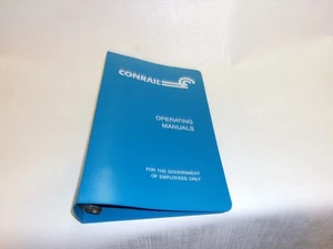 Vintage Conrail blau 3 Ring Ordner leer - Bild 1 von 4