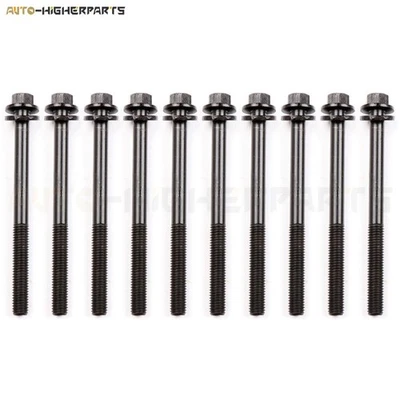 Juego de 10 pernos de cabeza para 1993-2001 Saturn SC2 SW2 1991-2002 SL2 1,9 L DOHC Foto 1 de 4