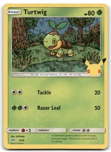 Turtwig 004/025 McDonalds 25th Anniversary Promos HOLO - Bild 1 von 2