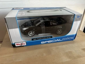 MAISTO 1:24 TOYOTA CELICA GT-S DIE-CAST BLACK 31237 - Foto 1 di 4