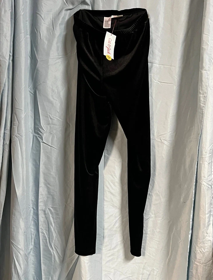 Pantalones de terciopelo negro Cat And Jack niñas talla 14 o XL Foto 1 de 1