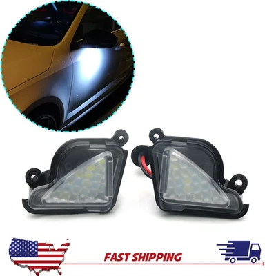 Conjunto de luz de cortesia 2 peças espelho lateral poça para Skoda Superb 2008-2019 - Imagem 1 de 4