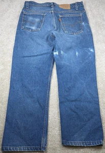 Vintage Levi's 515 Orange Tab Straight Leg Jeans Herren 34x30 Blau Denim Komfort - Bild 1 von 14