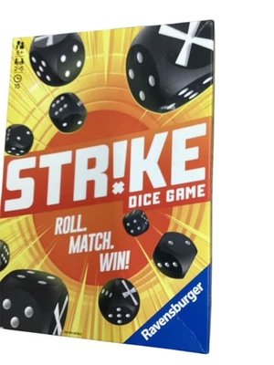 Ravensburger STRIKE Dice Game - Roll * Match * Win - Brand New Sealed in Box - Image 1 of 3