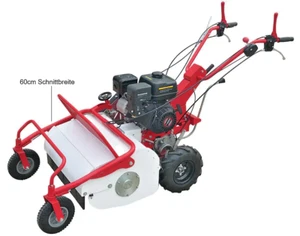 Schlegelmulcher handgeführt Wiesenmulcher Schlegelmäher selbstfahrend Benzin - Bild 1 von 10