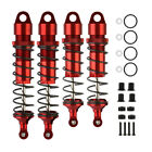 4Pcs Rc Car Aluminum Front Rear Shock Absorber For Traxxas 1/8 Sledge Upgrade