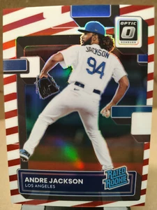 2022 Donruss Optic Freedom #48 Andre Jackson RR Los Angeles Dodgers /46 - Picture 1 of 2