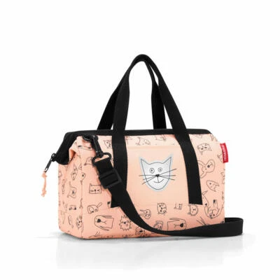 reisenthel allrounder XS kids Sporttasche Schultertasche Cats And Dogs Rose 5 L - Bild 1 von 3
