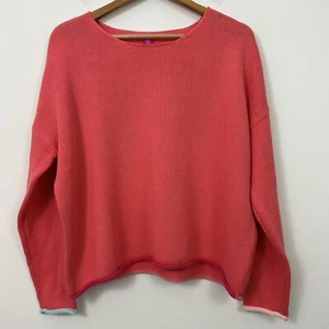 Zaket Plover Pullover Pulli Damen Large Rundhals Strick Langarm Neu mit Etikett - Bild 1 von 7