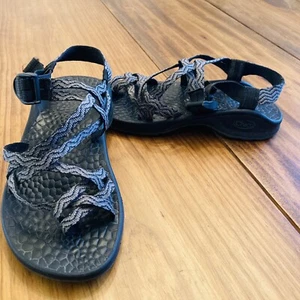 Chaco Updraft Eco Tread X2 Damen 7 schwarz/grau Wassersport Wander Sandalen - Bild 1 von 10
