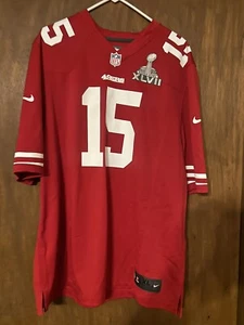 49ers Crabtree Football NFL On Field Nike Jersey Size-Xl Super Bowl  XLVII - Picture 1 of 5
