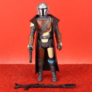 Figura Completa Star Wars Colección Retro The Mandalorian DIN DJARIN 3.75" - Imagen 1 de 4