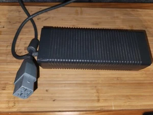 Official Microsoft Xbox 360 Power Supply Brick Adapter with power cord! Genuine - Picture 1 of 6