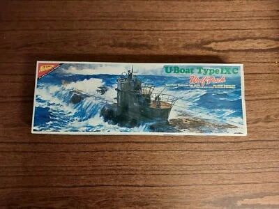 Vintage Nichimo U-boat Type IXC "Wolf-Pack" Motorized Model Kit U-2010 (NIB) - Image 1 of 4