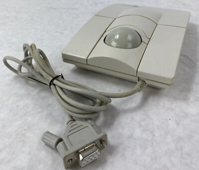 Mouse Systems 404048-002 Vintage 2 to 3 Button PC Trackball II Type P Mouse Port - Image 1 of 4