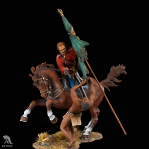 Soldatino giocattolo dipinto Saving the Queens Colours 54mm prevendita | da collezione - Foto 1 di 6