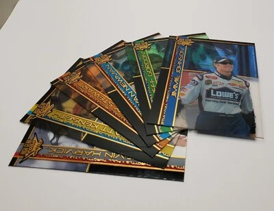 2004 High Gear Wheels Full Throttle Jimmie Johnson Set Of 6 Cards - Image 1 of 4