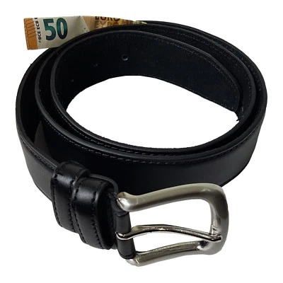 EINKAUFSZAUBER Gürtel mit Geheimfach Schwarz -Geld sicher im Urlaub - Geldgürtel Brustbeutel