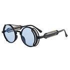 Pc Sunglasses Steam Punk Double Spring Leg Glasses Fashion Trend Sunglasses