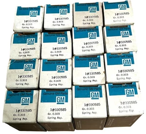 ORIG GM NOS CAMARO Z28 302 350 PERF DOBLE VÁLVULA RESORTES Y RETENEDORES 330585 330586 - Imagen 1 de 12