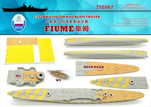 Shipyard 1/350 350062 Wood Deck Italian Heavy Cruiser Fiume for Trumpeter - Photo 1 sur 1