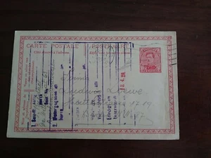 TARJETA ENTERO POSTAL BÉLGICA 1920 CIRCULADA A BERLÍN - Imagen 1 de 2