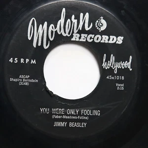 JIMMY BEASLEY - YOU WERE ONLY FOOLING / THINKING OF YOU - SOUL 45 - Picture 1 of 2