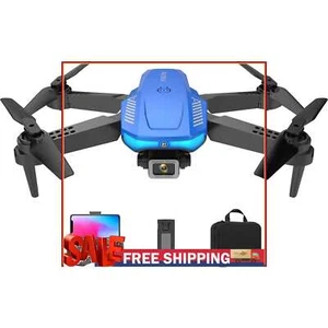 LS/RC F185 Pro 4K HD Single Camera FPV RC Drone with Battery (Blue) - Picture 1 of 12