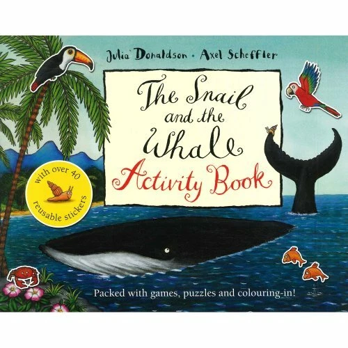 Snail and Whale Activity Book Spl By Donaldson Julia S - Image 1 of 1