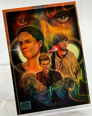 2024 Star Wars Chrome Galaxy, Anakin Aqua Lava Refractor Card PD-1 #152/175 - Image 1 of 3