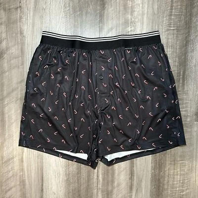 Boxer de bolsillo ultra suave American Eagle Candy Cane - mediano Foto 1 de 3