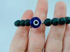 Turkish Evil Eye Handmade Glass Beads with Ceramics Wristlet Bracelet Charm