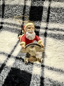 Harley Davidson North Pole Collection Christmas Ornament Santa Eagle Emblem - Bild 1 von 10