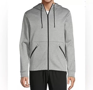 Mens Xersion Medium Heather Gray Zip Up Hoodie New Factory Sealed - Picture 1 of 8