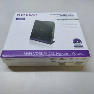 NETGEAR D6400 AC1600 ROUTER MODEMOWY - FABRYCZNIE NOWY I ZAPIECZĘTOWANY z/DARMOWĄ WYSYŁKĄ z VAT - Zdjęcie 1 z 5