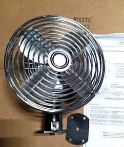 NUEVO VENTILADOR CABINA METAL KALMAR OTTAWA 12V P/N 90029420 9x7 - Imagen 1 de 3
