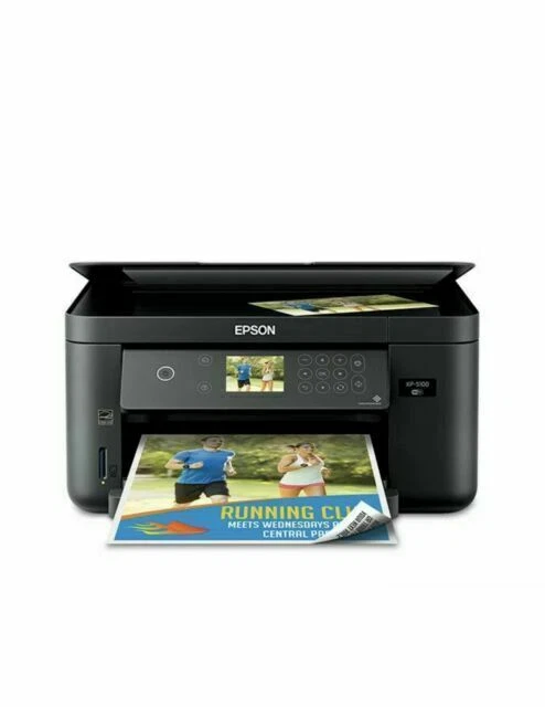 Epson Expression Home XP-5100 Wireless All-In-One Printer - Black