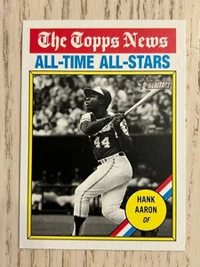 2025 Topps Heritage Hank Aaron All Time Allstar #346 Menge verfügbar  - Bild 1 von 1