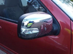 HOLDEN RODEO RIGHT DOOR MIRROR RA, POWER, CHROME, W/ FLASHER, 10/2006-07/2008 - Picture 1 of 10