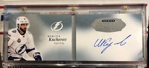 2017-18 UPPER DECK PREMIER NIKITA KUCHEROV, #PSB-NK, AUTO, SIGNATURE BOOKLETS - Picture 1 of 2