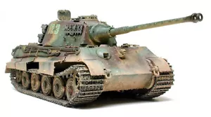Tamiya German King Tiger Production Turret 1:35 Scale Plastic Model Tank Kit - Picture 1 of 1
