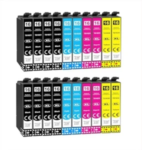 20 x tintas NON OEM Compatibles T16 XL para Epson WorkForce WF-2510WF WF 2630 WF - Imagen 1 de 1
