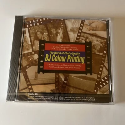 The World Of Photo-Quality BJ Colour Printing PC CDROM Win95 *New Sealed* - Image 1 of 2