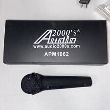 Audio2000'S Apm1066 Professional Dynamic Microphone Complete With Box And Cable
