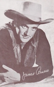 James Arness 1960's Vintage Classic Westerns TV Star Arcade Card Matt Dillon - Picture 1 of 1
