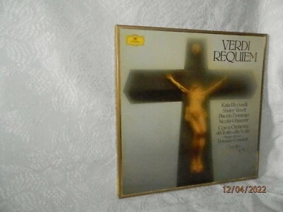 VERDI Requiem Katia RICCIARELLI Placido DOMINGO Claudio ABBADO DEUTSCHE GRAMMOPH - Photo 1/4