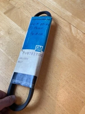 Ремень привода гидроусилителя руля NOS 1966-67 Oldsmobile GM Delta 88, 98 9782709 - Изображение 1 из 4