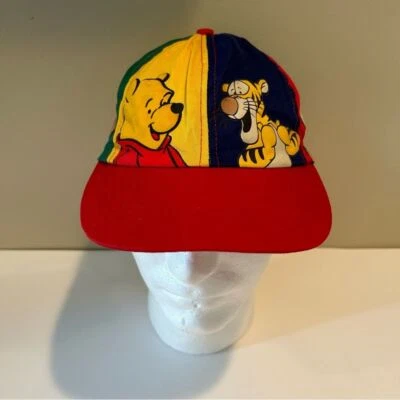 Gorra gorra vintage Disney Color Block Pooh Snapback Foto 1 de 4